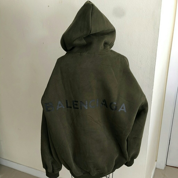 balenciaga oversized hoodie